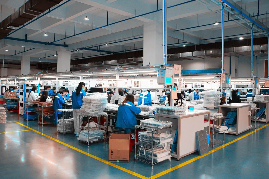 Dongguan Chitwing Technologies Co., Ltd ligne de production du fabricant