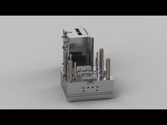 Couverture arrière de téléphone transparent de bloc supérieur (1*1)/Trois-plats moulent/coureurs froids No.21872