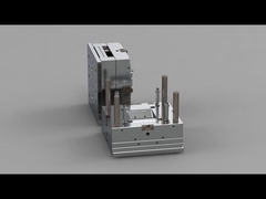 Parenthèse de guide transparente de ceinture latérale de POA (1*2)/moule froid No.22728 de /Three-plates de coureur