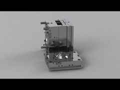 Patin arrière POA transparent (1*1) / Coureur froid / Moule à deux plaques No.22730