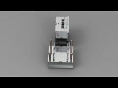 Logement inférieur supérieur de téléphone à l'épreuve des trois transparent (1*4)/moule froid No.23690 de coureur/Trois-plats