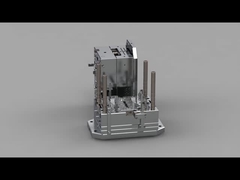 Appui futé transparent de caisse en verre (1*4)/le coureur/Trois-plats froids moulent No.23786