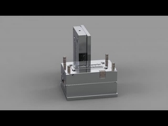 Plaque guide transparente de lumière de routeur (1*4)/le coureur/Deux-plats froids moulent No.23893