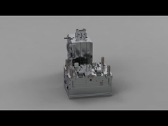 Logement arrière intégré transparent (1*2) le coureur/Trois-plats chauds moulent No.23909