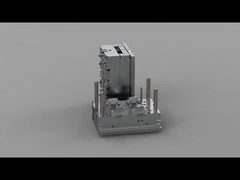 Parenthèse de remplissage de boîte d'écouteur transparent (1*4)/le coureur/Trois-plats froids moulent No.24201